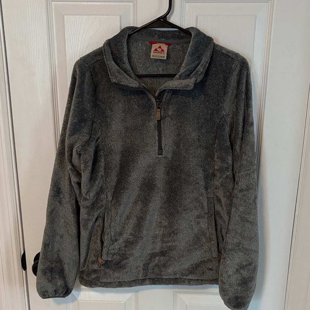 EUC Gerry Green Fleece Pullover